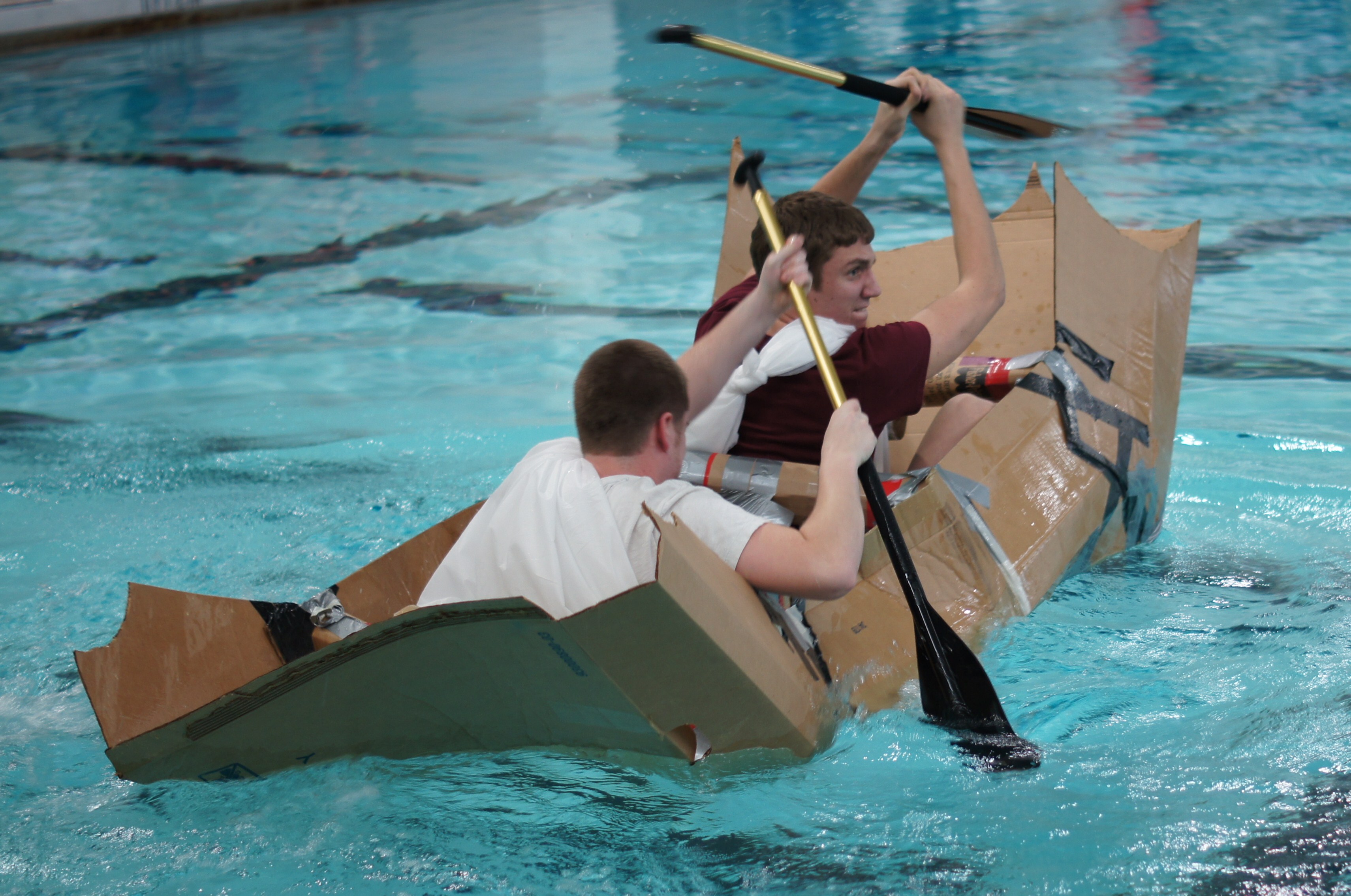 04 Jul John Paul Jones Cardboard Boat Race